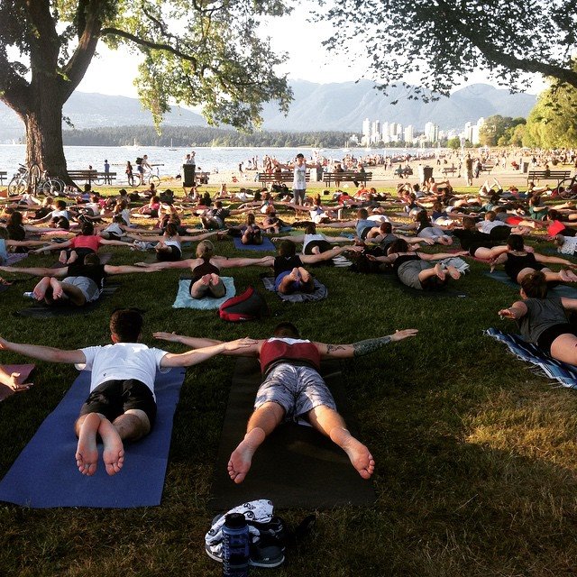 OMMM-mg: Free Outdoor Yoga Will Run Daily Throughout the Summer! - Inside Vancouver BlogInside ...