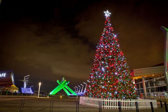  Vancouver  Christmas  Tree Lighting Celebration Lights Up 