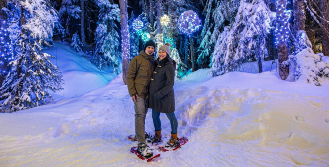 Lights to the Lodge at Cypress Mountain in Vancouver