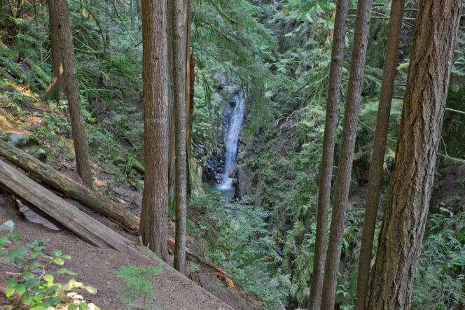 Upper Cypress Falls in West Vancouver