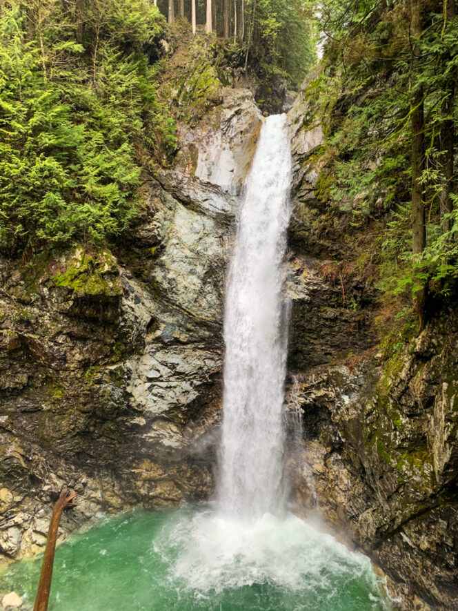 Cascade Falls in Mission, BC