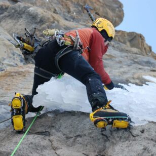 Ice climbing with Mountain Skills Academy in Whistler