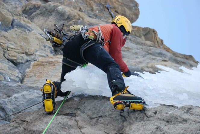 Ice climbing with Mountain Skills Academy in Whistler