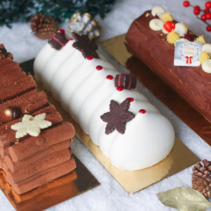 Bûches de Noël from Faubourg Bakery