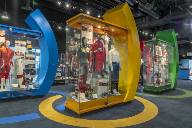 Olympic exhibit at the BC Sports Hall of Fame