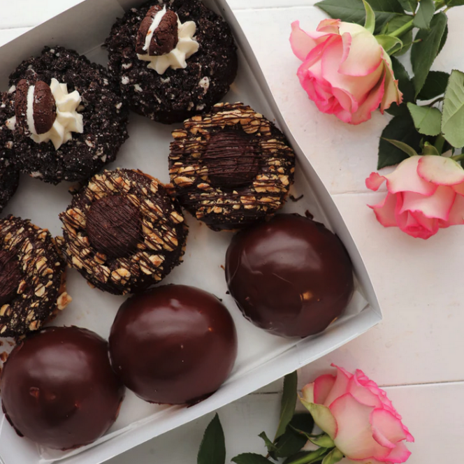 Valentine's Chocolate Lovers Donut Box from Gabi and Jules