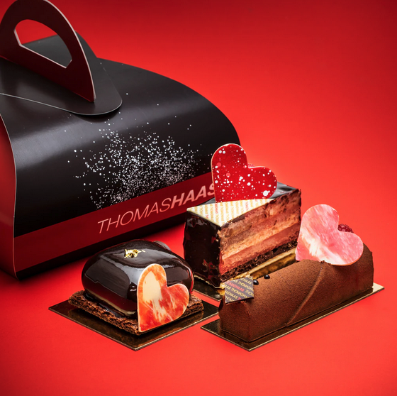 Thomas Haas Lover's Combo cake for valentines day