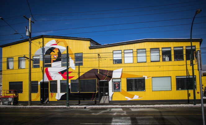 Exterior of Andina Brewing in Vancouver