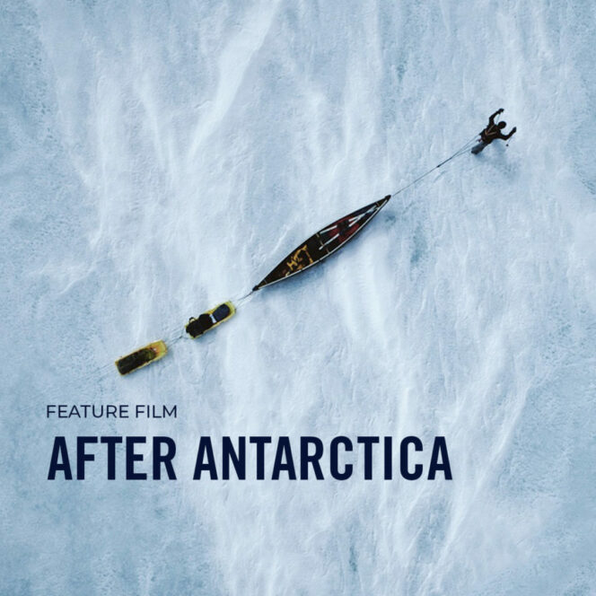 Promotional poster for VIMFF 2022 screening of the film After Antarctica