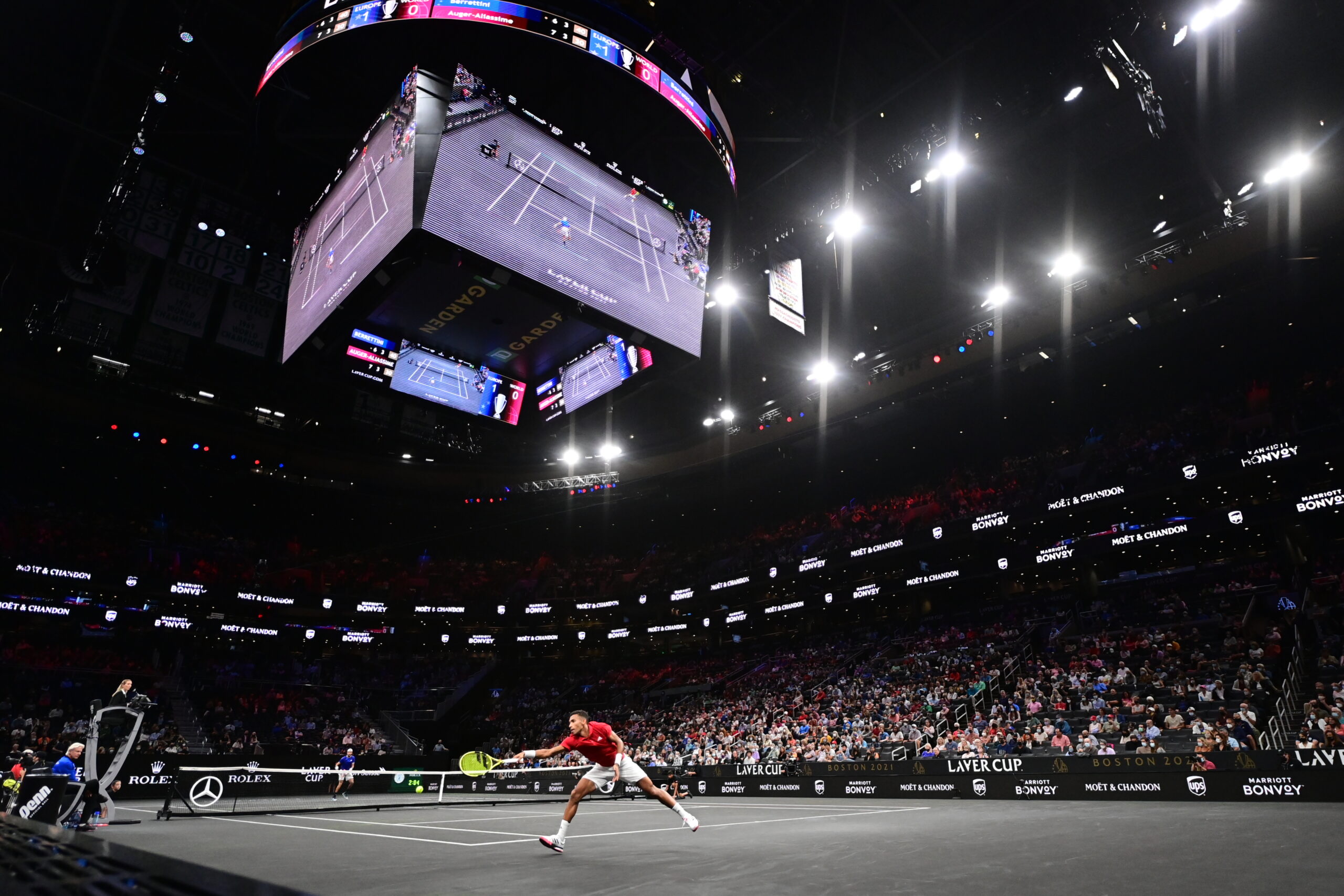 Watch the Laver Cup Tennis Tournament at Rogers Arena