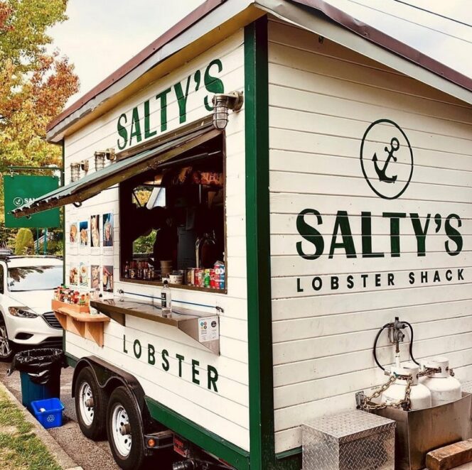 Salty's Lobster Shack food truck in Vancouver